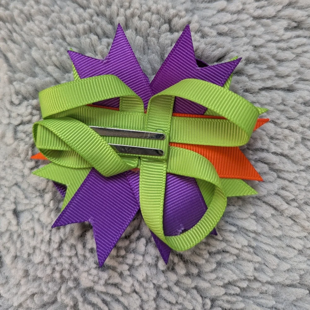 My First Halloween Boutique Hair Bow Clip